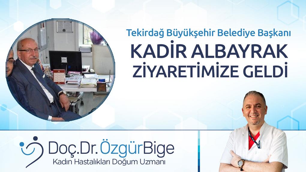 Kadir Albayrak Ziyaretimize Geldi